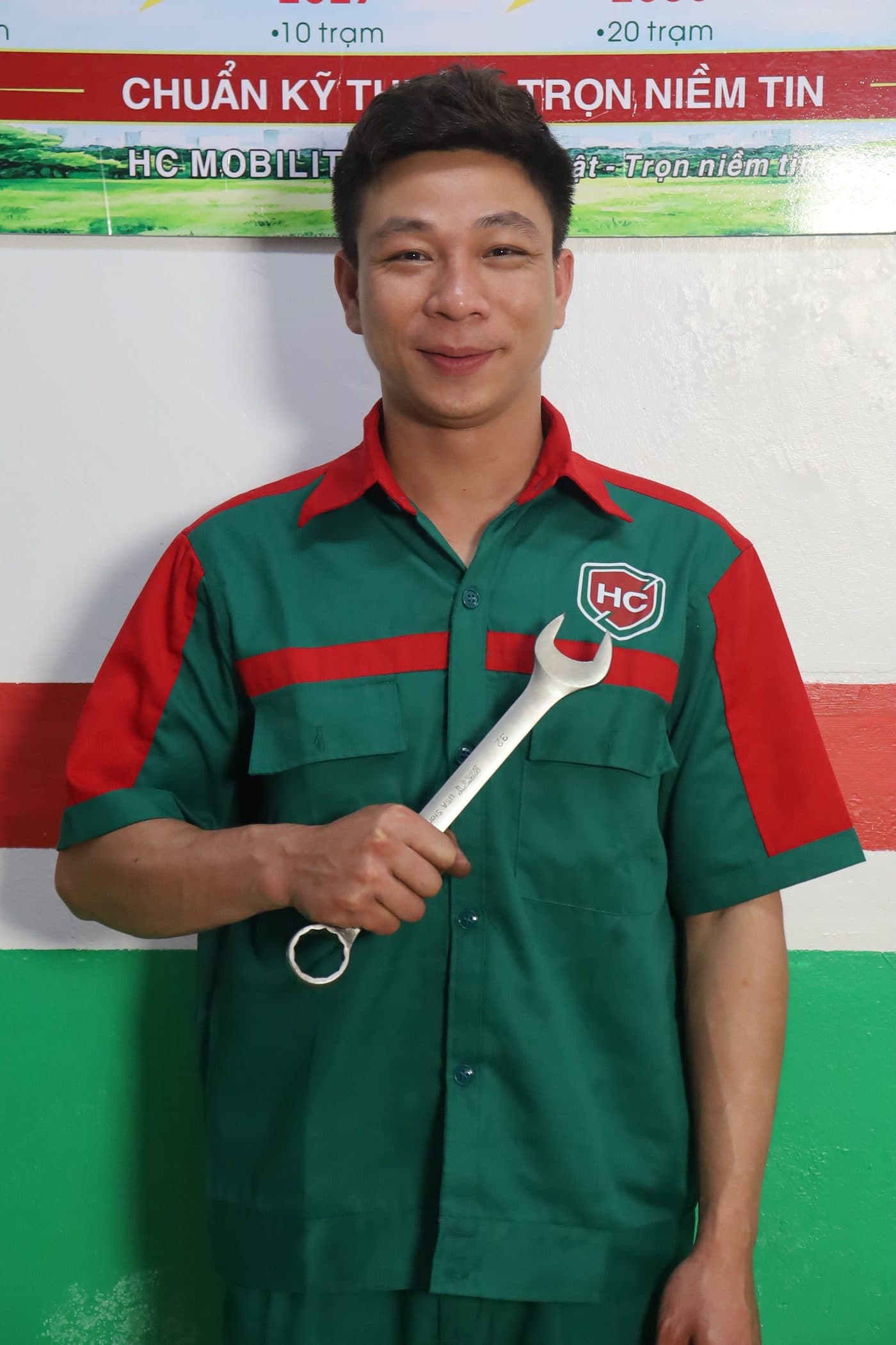 Chân dung kỹ thuật viên HC Mobility