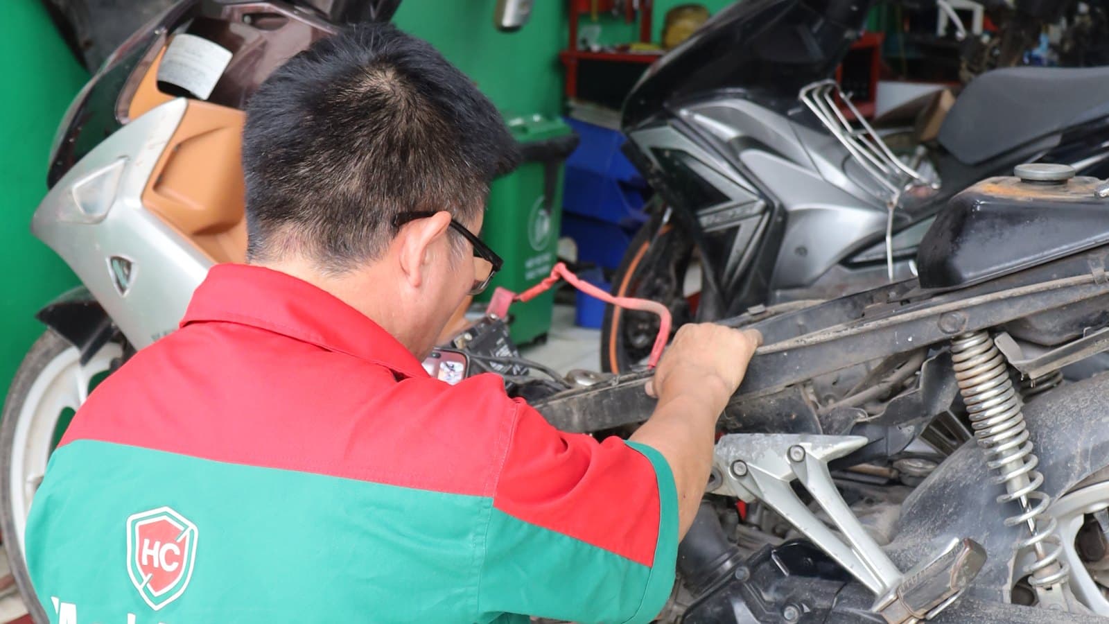 Bảo dưỡng, thay má phanh